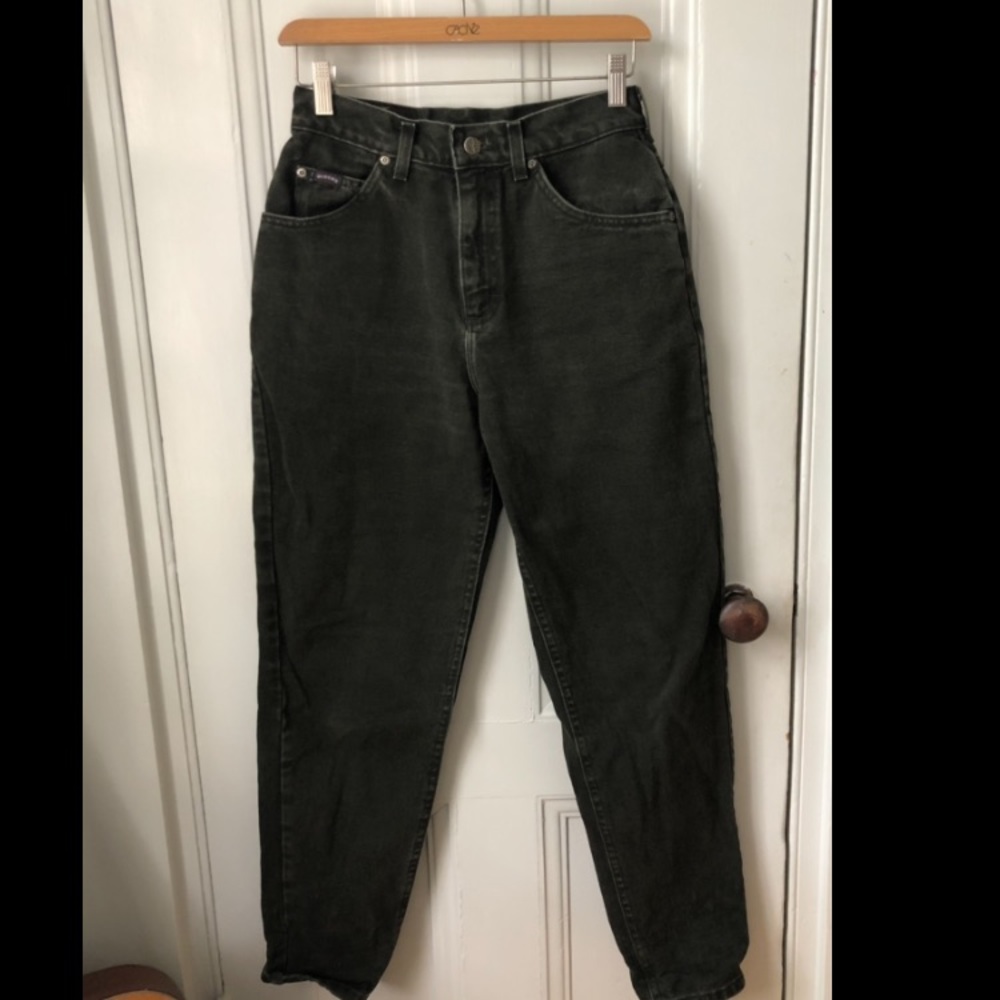 VINTAGE FOREST GREEN RIDERS BY LEE